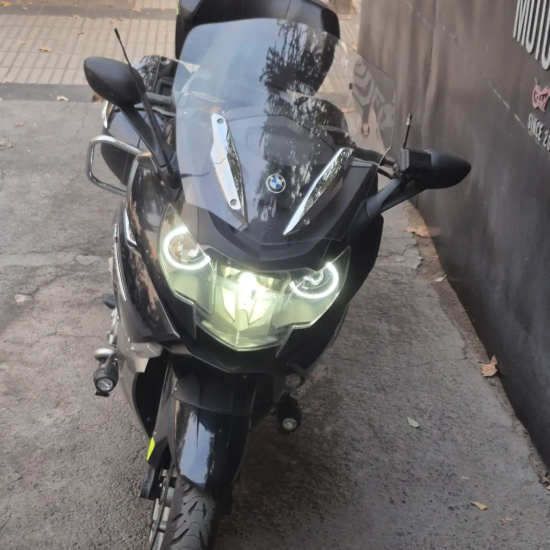 BMW K1600 GTL 2012 frontal directo parabrisas electrico azul metalizado Santiago