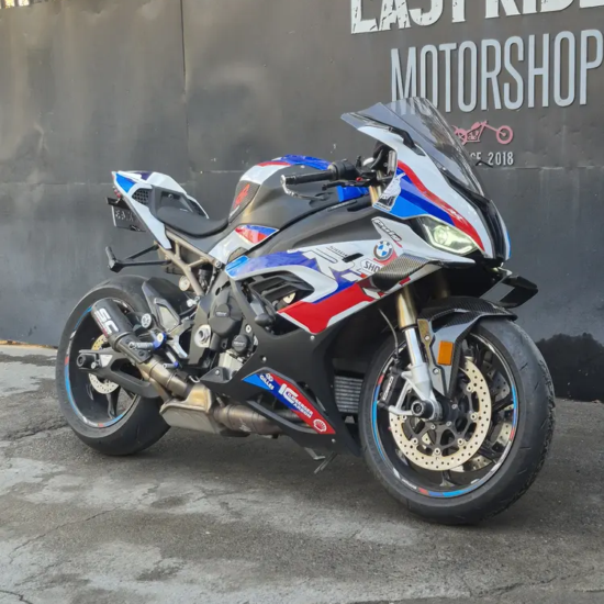 BMW S 1000 RR usada 2020 vista frontal 3/4 derecha Santiago