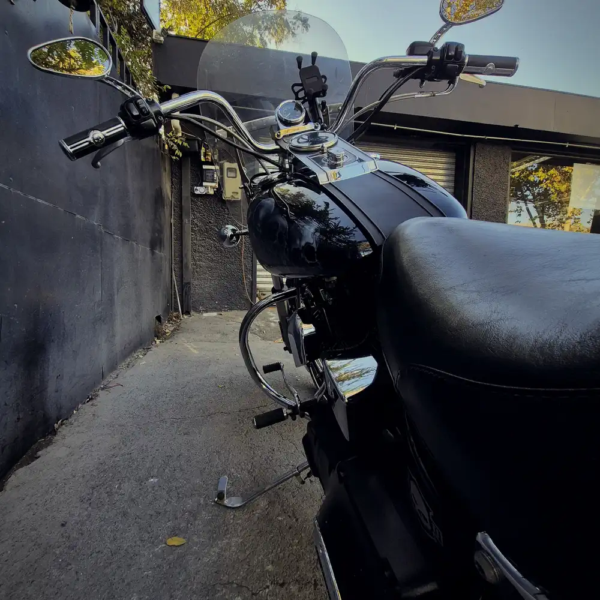 Harley-Davidson Softail usada 2000 cockpit tanque manubrio ape hanger soporte celular