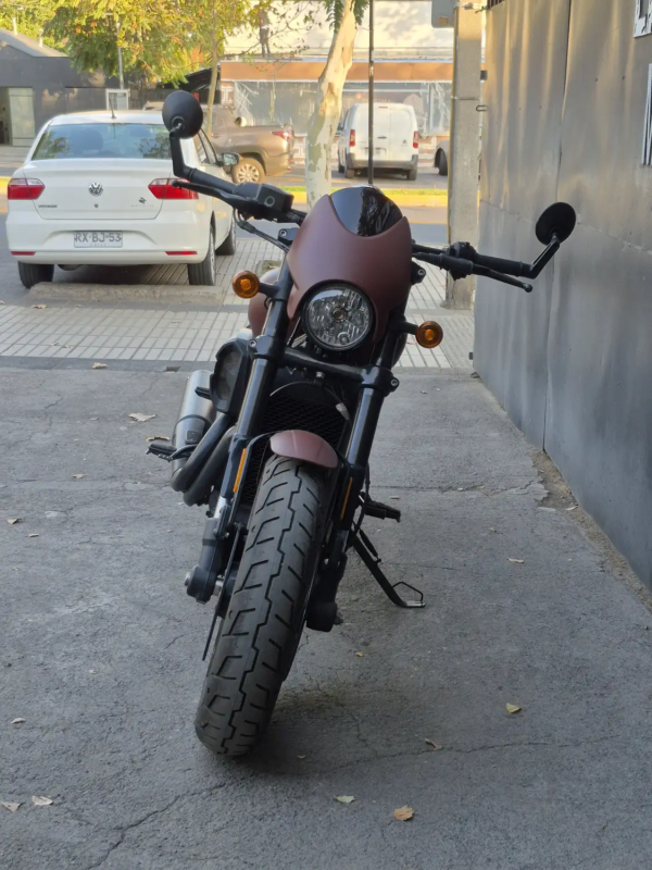 Harley-Davidson Street 750 2019 cupula frontal faro Easy Rider Motorshop Santiago