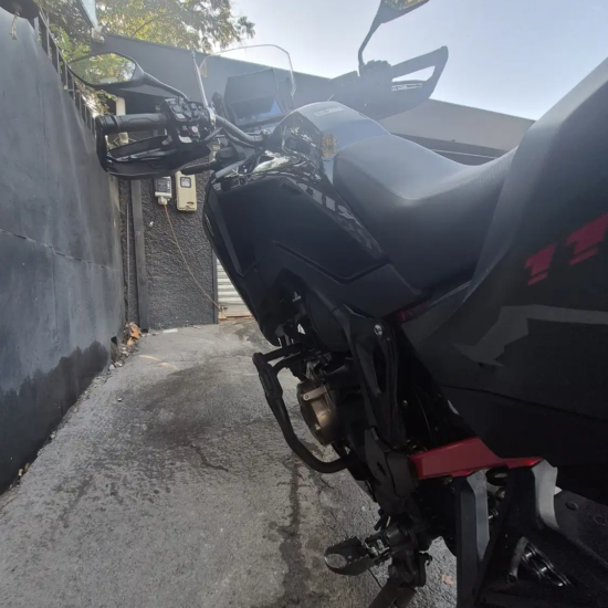 Honda Africa Twin CRF1100D usada 2025 negro mate trasera Easy Rider Motorshop Santiago