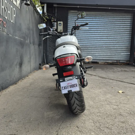 Kawasaki Vulcan S usada 2019 blanca vista trasera – Easy Rider Motorshop