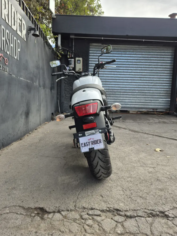 Kawasaki Vulcan S usada 2019 blanca vista trasera – Easy Rider Motorshop