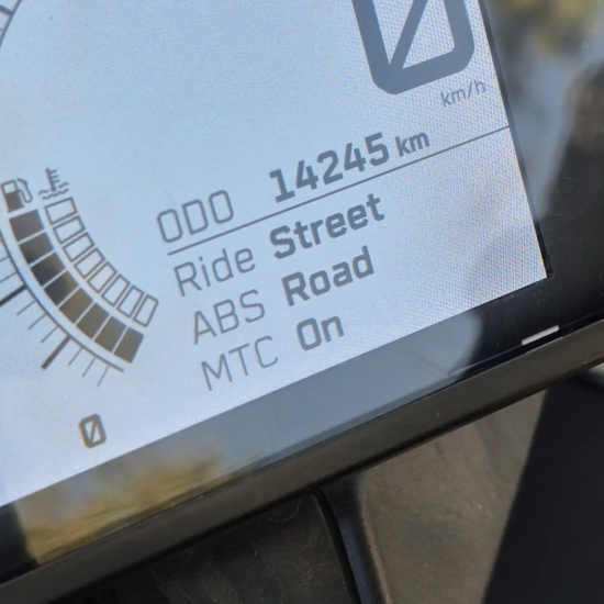Odómetro KTM 390 Adventure 2023 usada 14245 km verificados