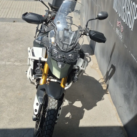 Triumph Tiger 900 Rally usada Santiago – frontal neumático 21 pulgadas off-road
