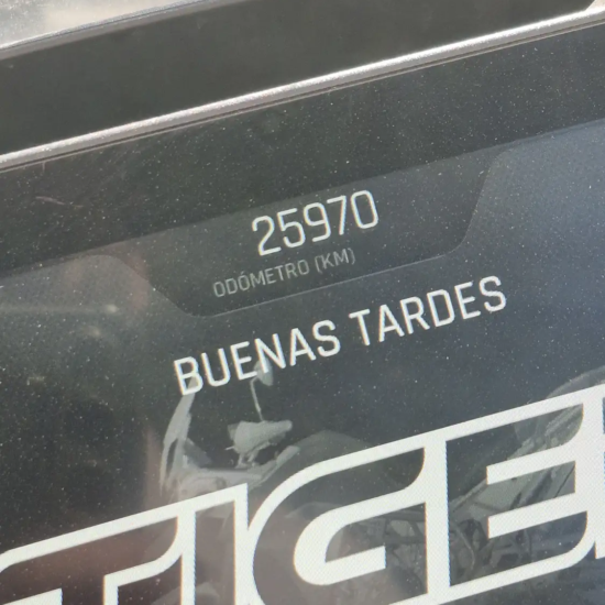 Odómetro Triumph Tiger 900 Rally usada 2022 – 25.970 km verificados