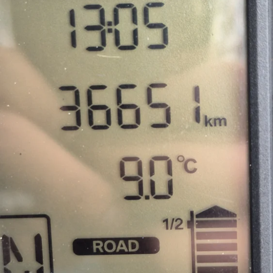 odómetro F700 GS II 798CC usada Santiago 36.651 km verificados