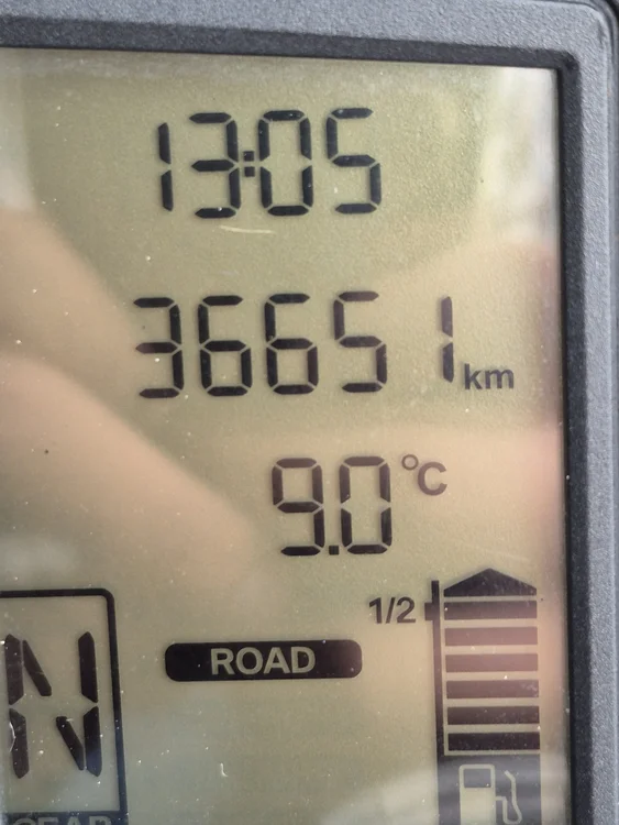 odómetro F700 GS II 798CC usada Santiago 36.651 km verificados