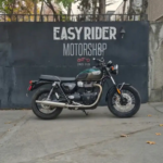 BONNEVILLE T100 900CC usada Santiago perfil lateral Easy Rider Motorshop