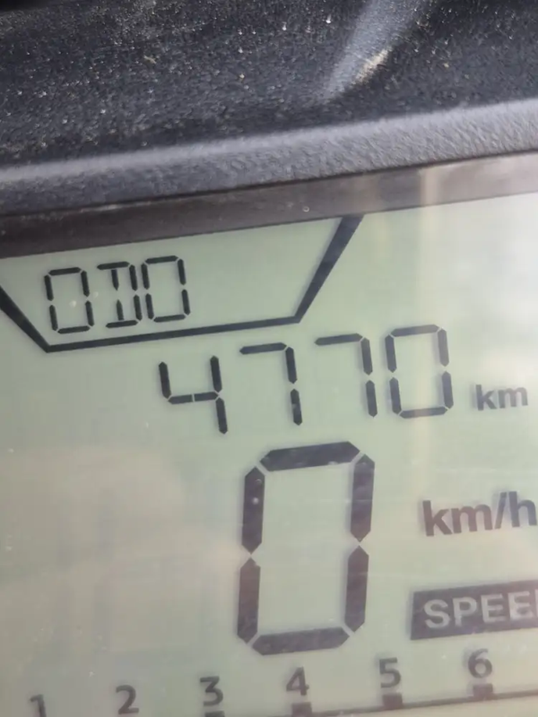 odómetro G310 GS usada Santiago 4.770 km verificados