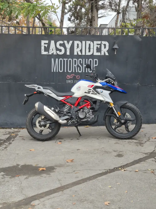 BMW G310 GS 2026 usada — perfil G310 GS usada Santiago perfil lateral Easy Rider Motorshop