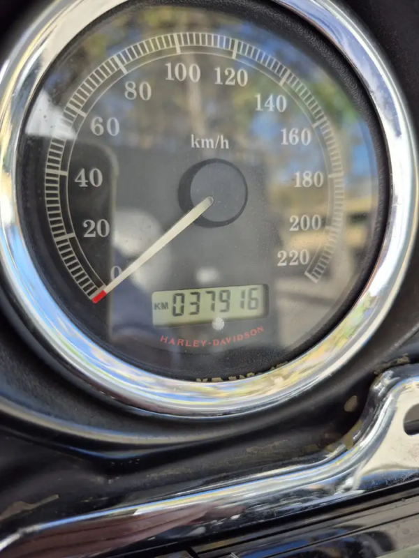 odómetro FLHT ELECTRA GLIDE 1584 CC usada Santiago 37.000 km verificados