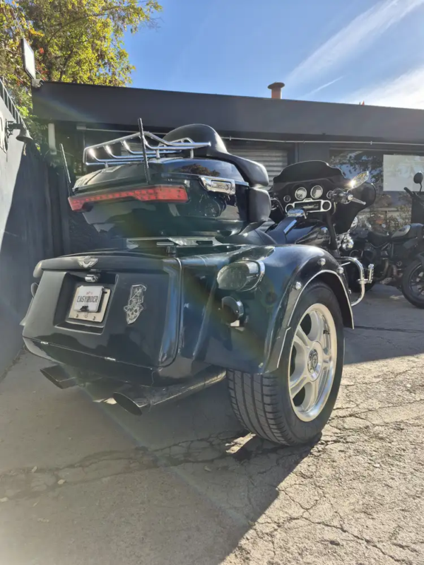 FLHT ELECTRA GLIDE 1584 CC usada Santiago vista trasera