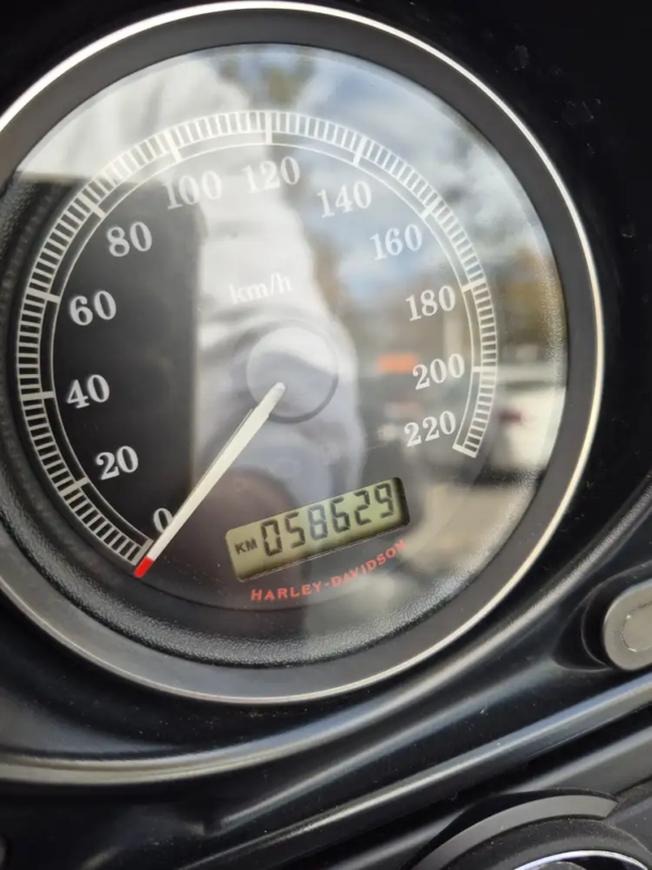 odómetro FLHTCU ULTRA CLASSIC 1690CC usada Santiago 58.629 km verificados