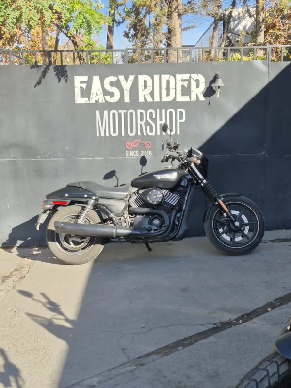 HARLEY DAVIDSON STREET XG 750 749CC 2018 usada — perfil STREET XG 750 749CC usada Santiago perfil lateral Easy Rider Motorshop