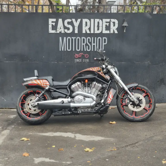 VRSCF V ROD MUSCLE 1246 CC usada Santiago perfil lateral Easy Rider Motorshop