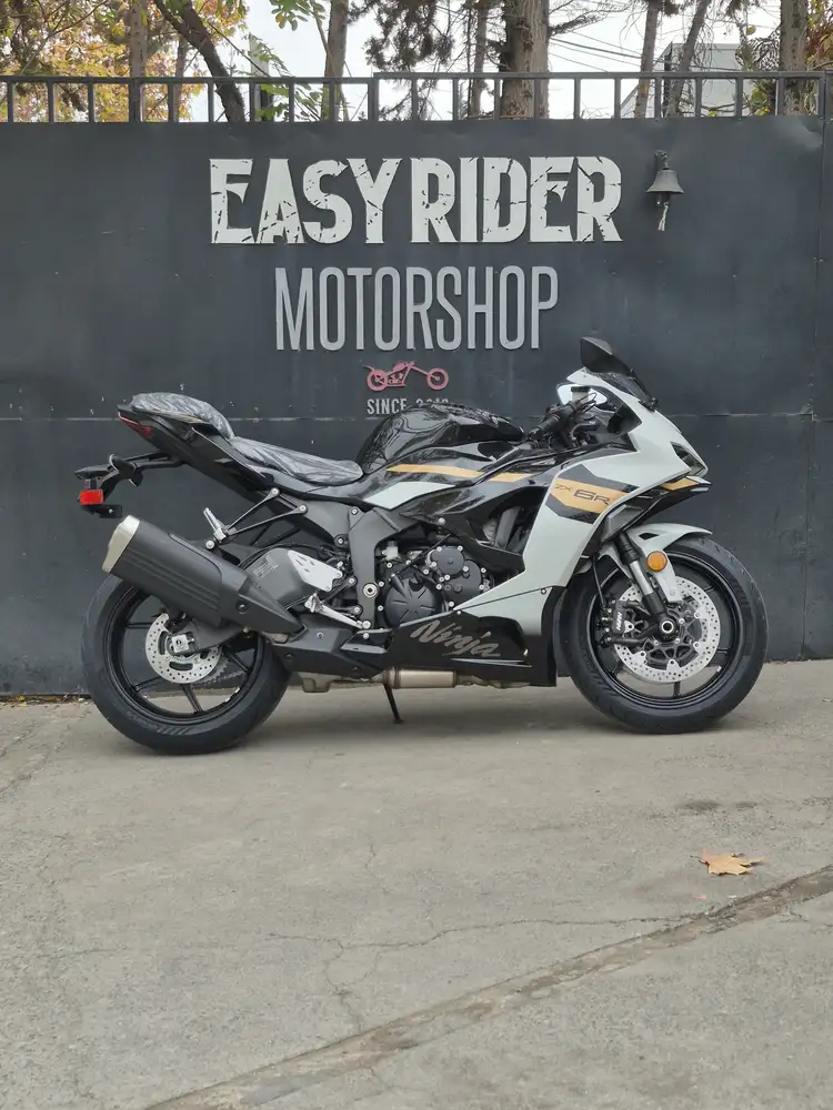 NINJA ZX-6R usada Santiago perfil lateral Easy Rider Motorshop