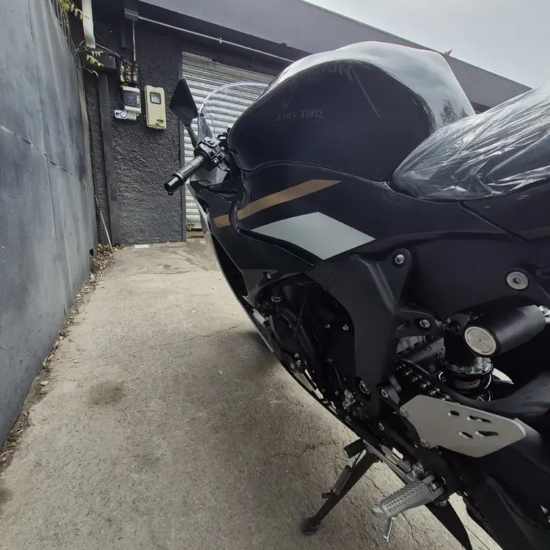 NINJA ZX-6R usada Santiago vista trasera