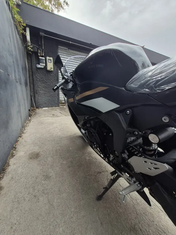 NINJA ZX-6R usada Santiago vista trasera