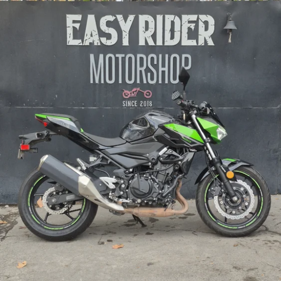 Z 400 usada Santiago perfil lateral Easy Rider Motorshop