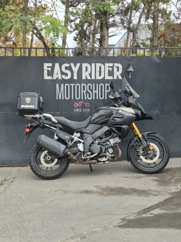 DL1000A usada Santiago perfil lateral Easy Rider Motorshop