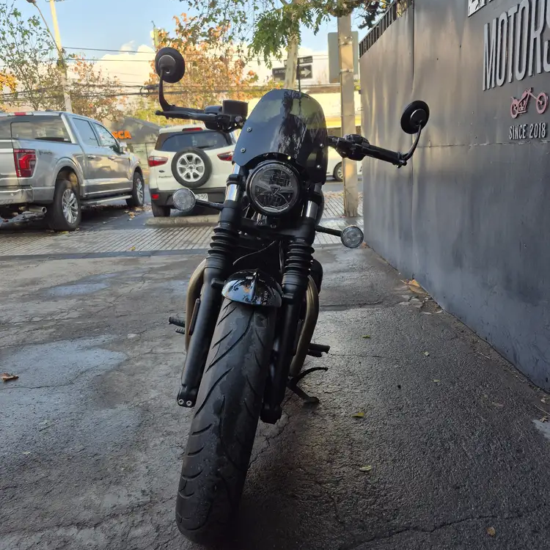 BONNEVILLE BOBBER 1200CC usada Santiago vista frontal