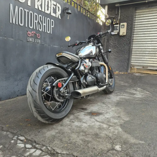 Bobber usada Santiago vista trasera