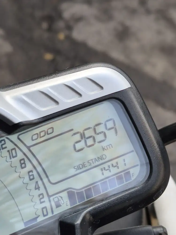 odómetro SCRAMBLER 400 usada Santiago 2.659 km verificados