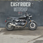 SPEED TWIN 1200 CC usada Santiago perfil lateral Easy Rider Motorshop