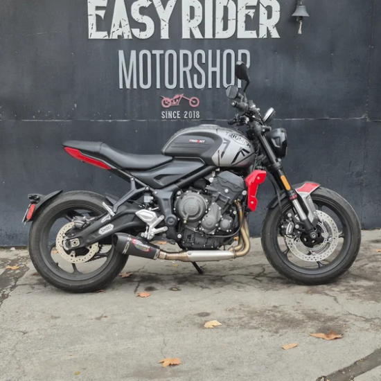 TRIDENT 660 usada Santiago perfil lateral Easy Rider Motorshop